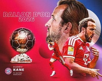 harry kane ballon d'or