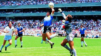 maradona hand of god