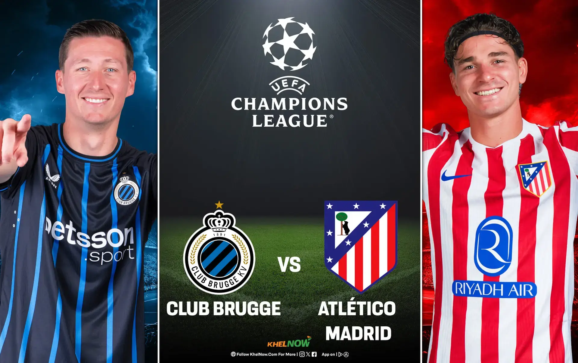 Club Brugge vs Atletico Madrid