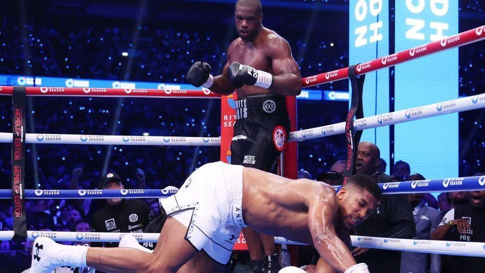 Daniel Dubois and Anthony Joshua