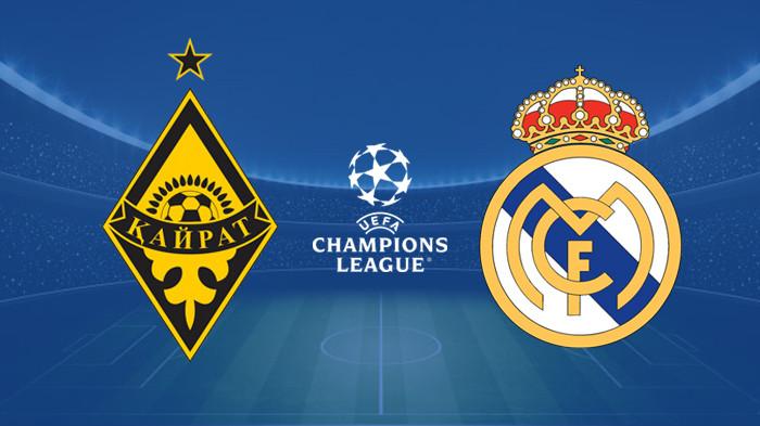 Kairat Almaty vs Real Madrid