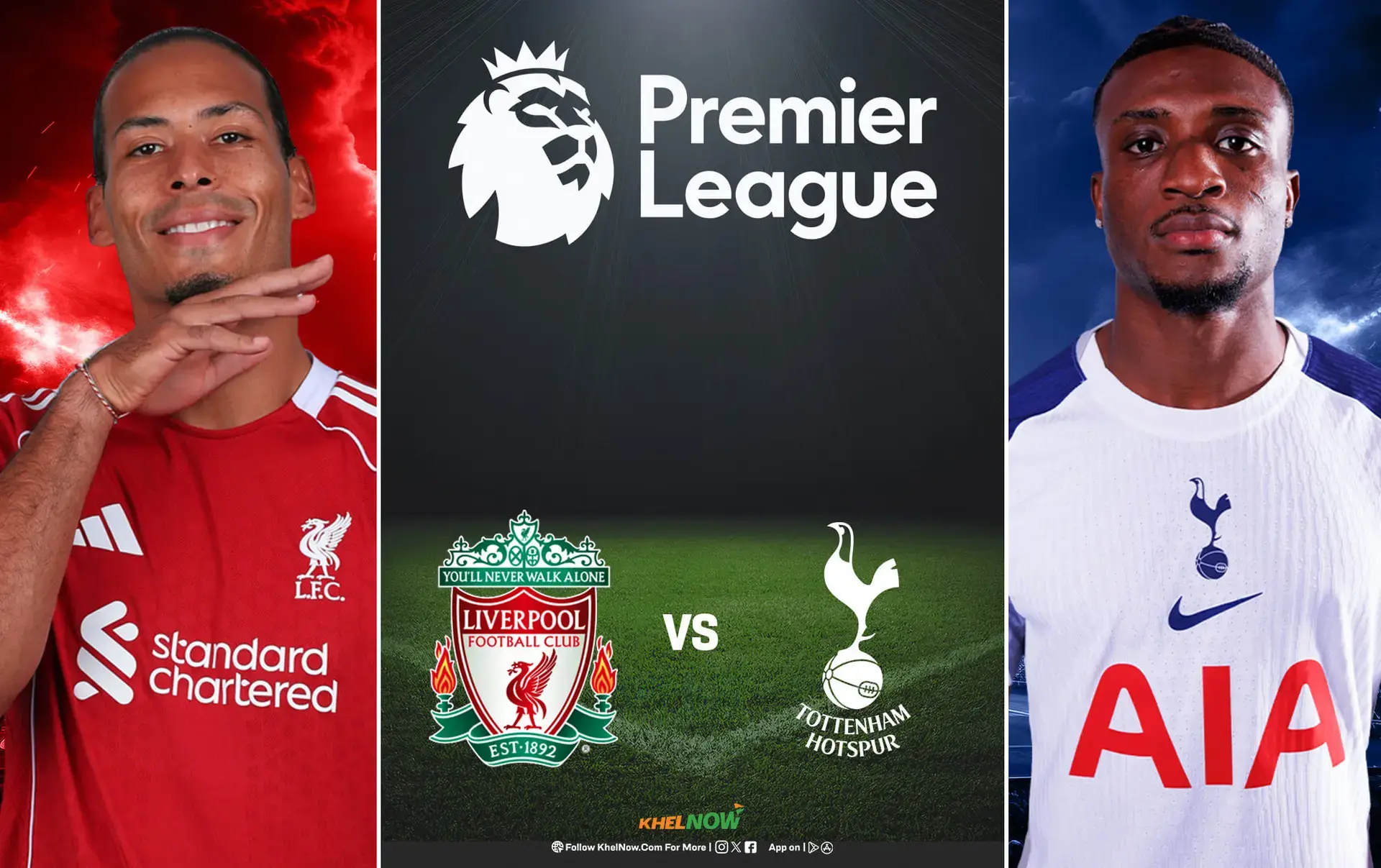 Liverpool vs Tottenham Hotspur