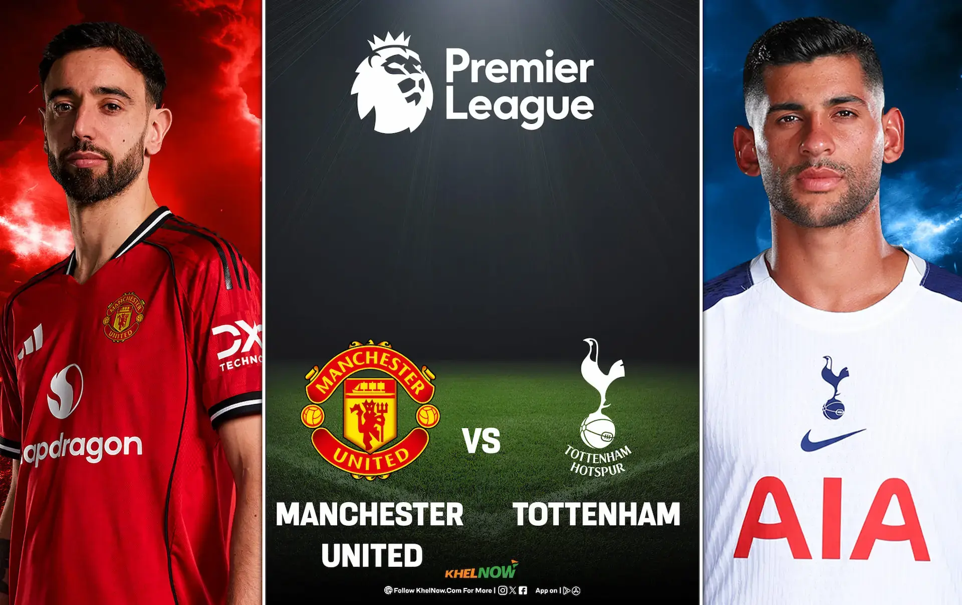 Manchester United vs Tottenham Hotspur