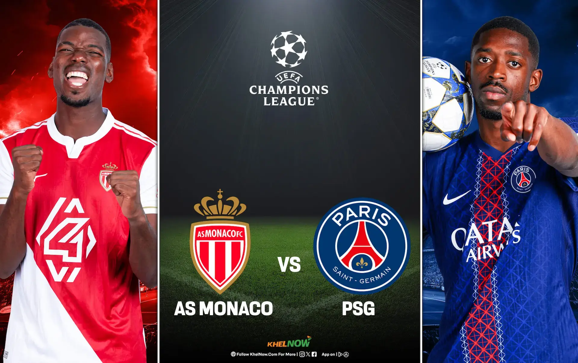 Monaco vs PSG