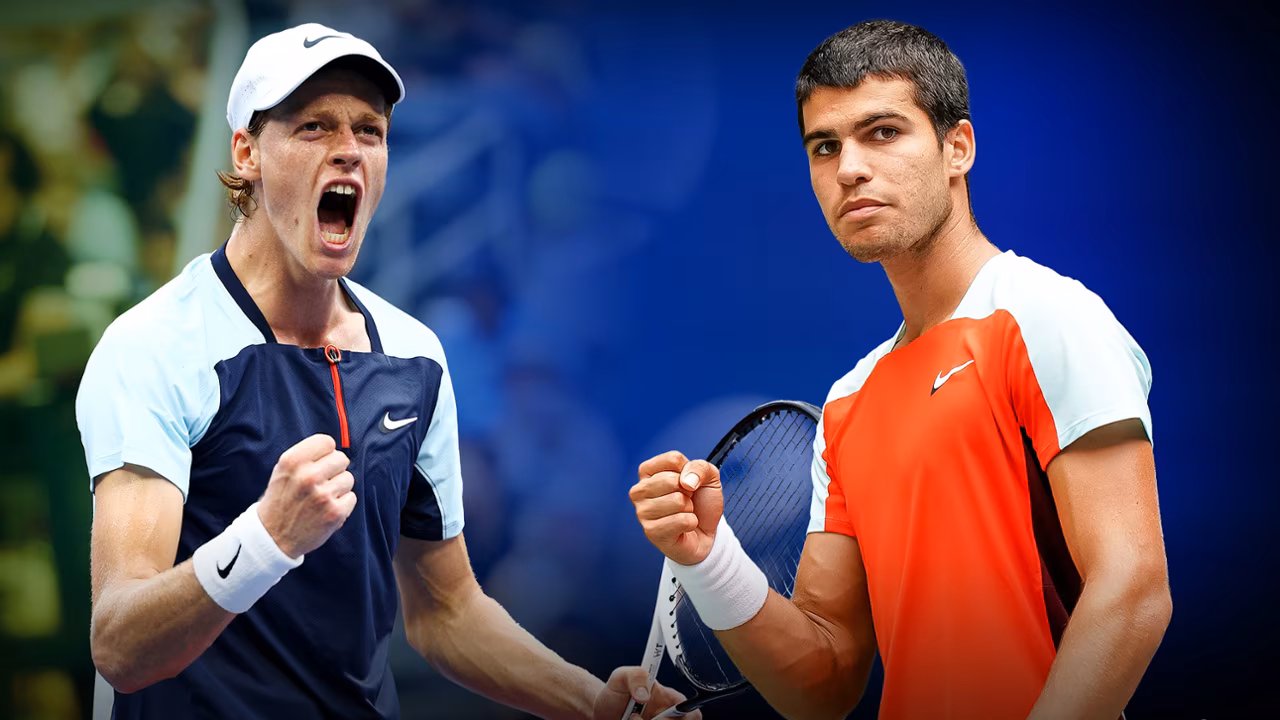 Jannik Sinner and Carlos Alcaraz