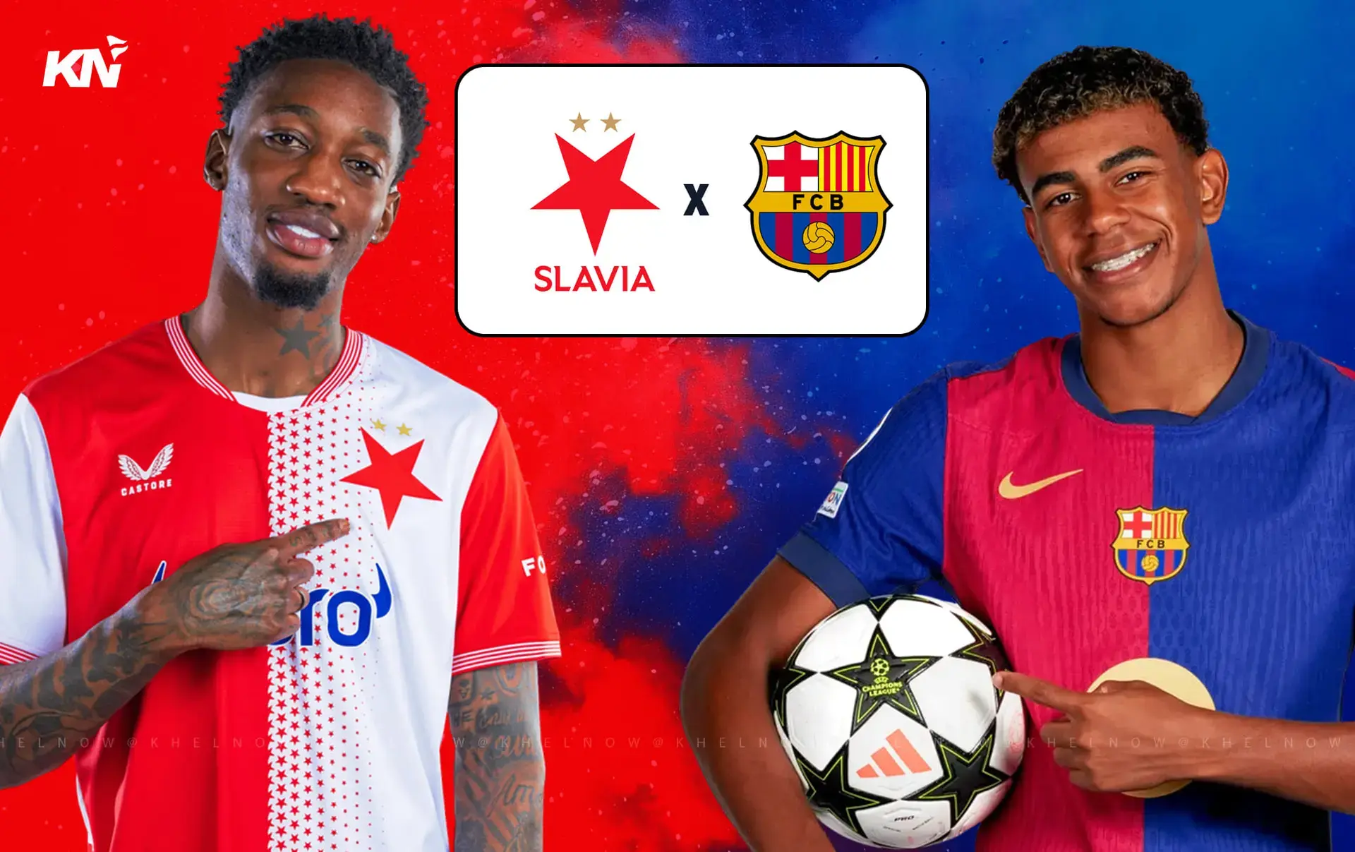 Slavia Prague vs Barcelona