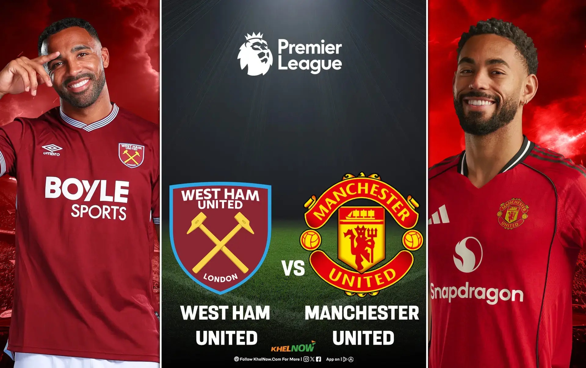 West Ham United vs Manchester United