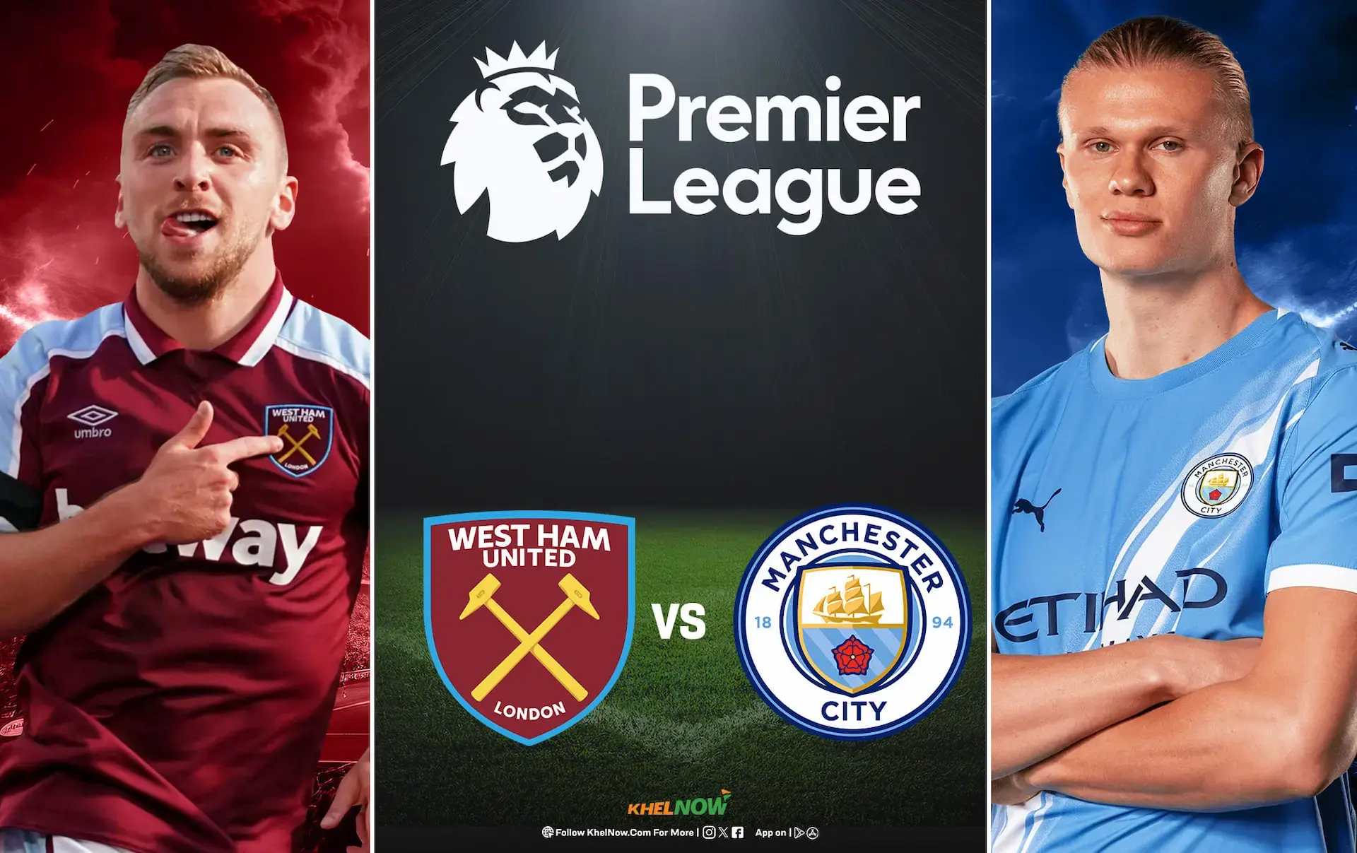 West Ham United vs Manchester City