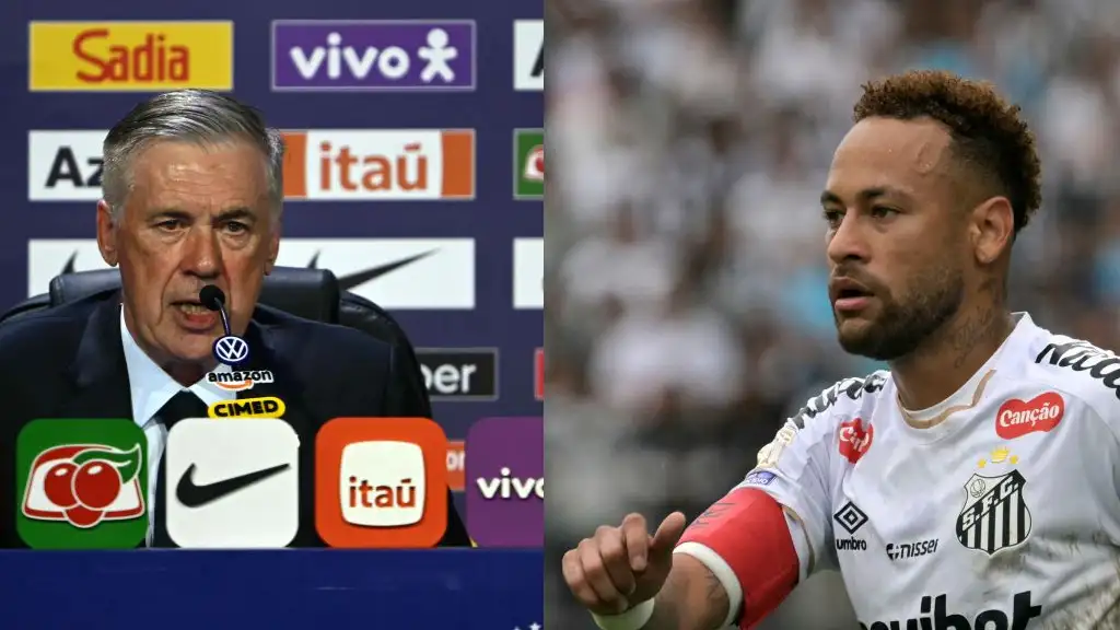 amcelotti and neymar