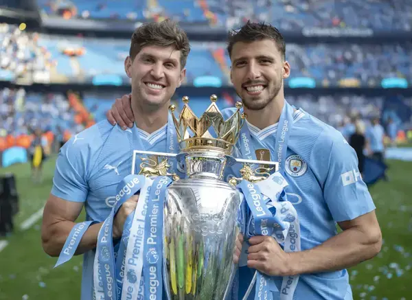 John Stones and Ruben Dias